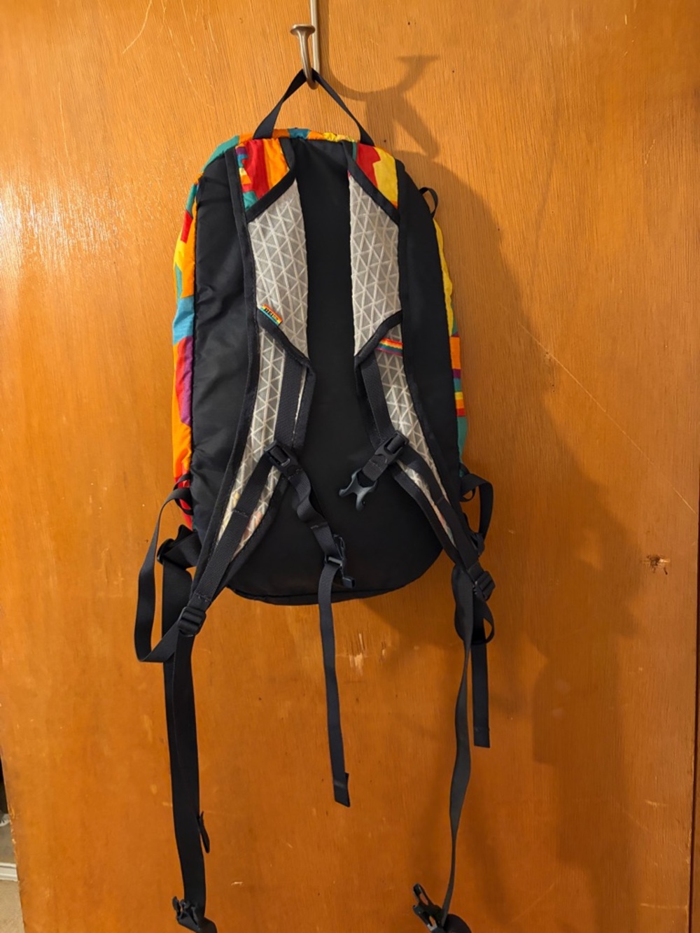 REI Bold Multi-Color Backpack with Bright Pattern - Picture 4 of 6